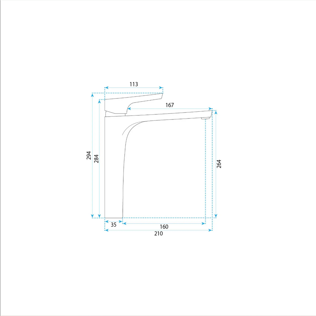 Waschtischarmatur Maxim Premium – Kupfer Matt High (Copy)
