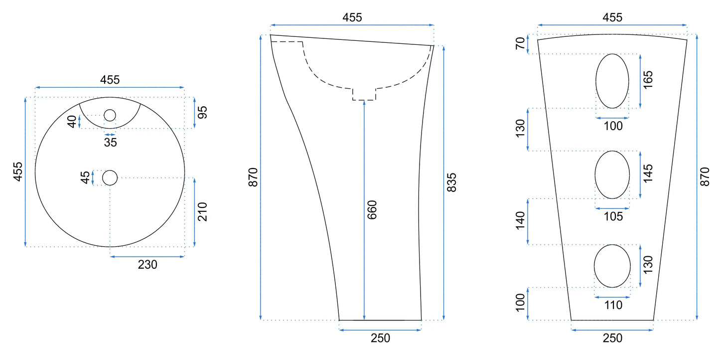 Standwaschbecken Agnes