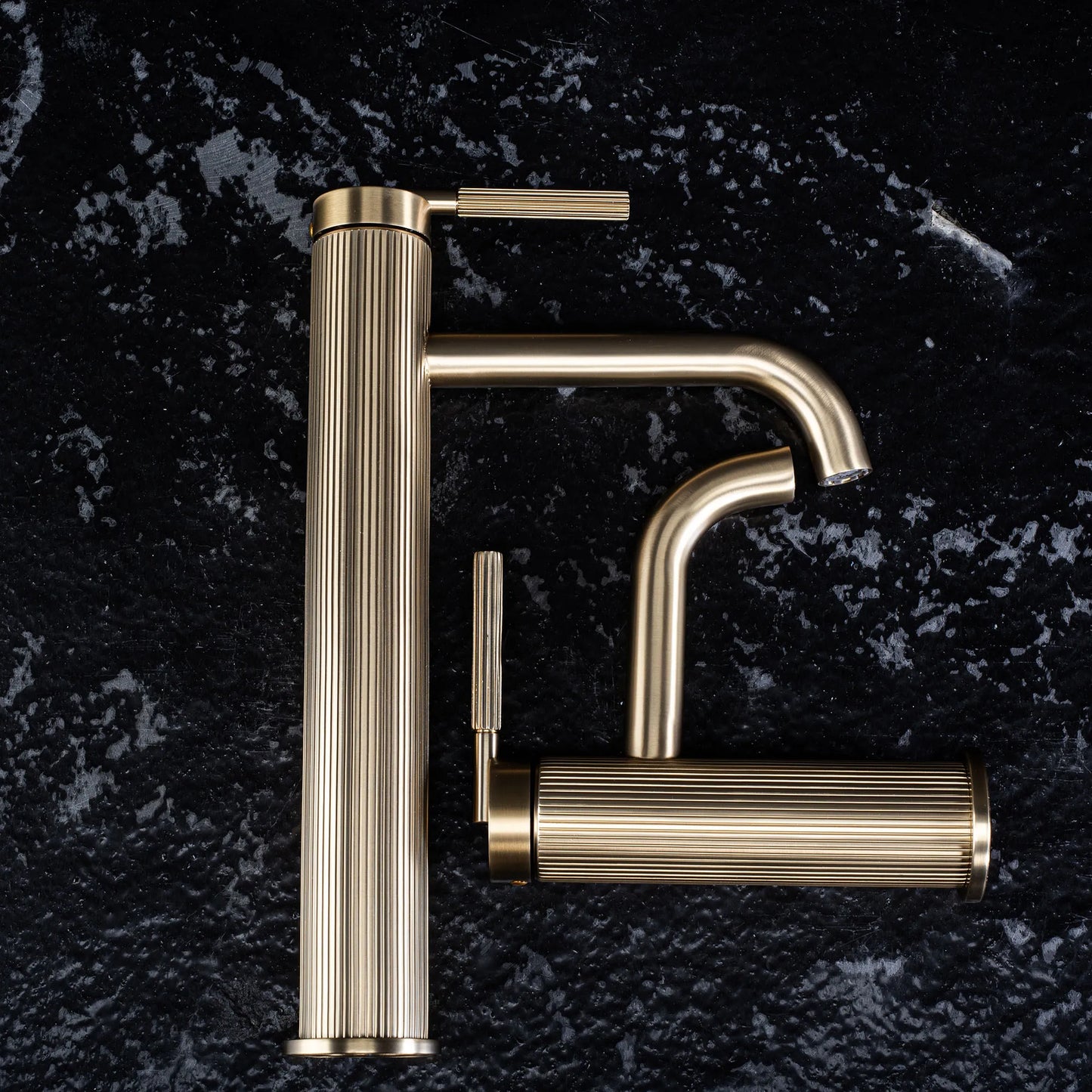 Armatur Lungo Argon Gold Matt High