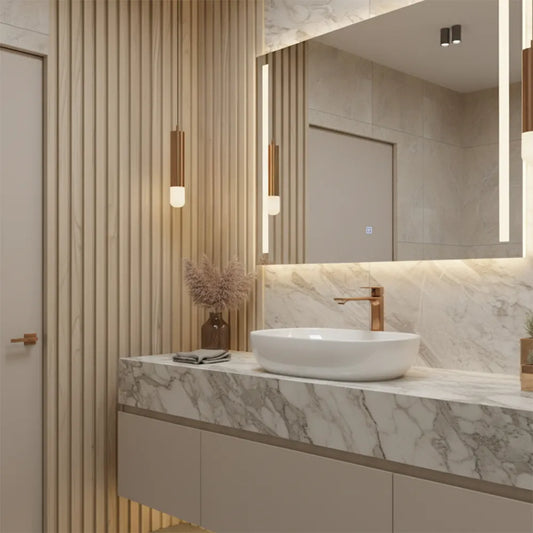 Armatur Drop High Kupfer Matt