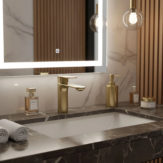 Armatur Drop Low Gold Matt