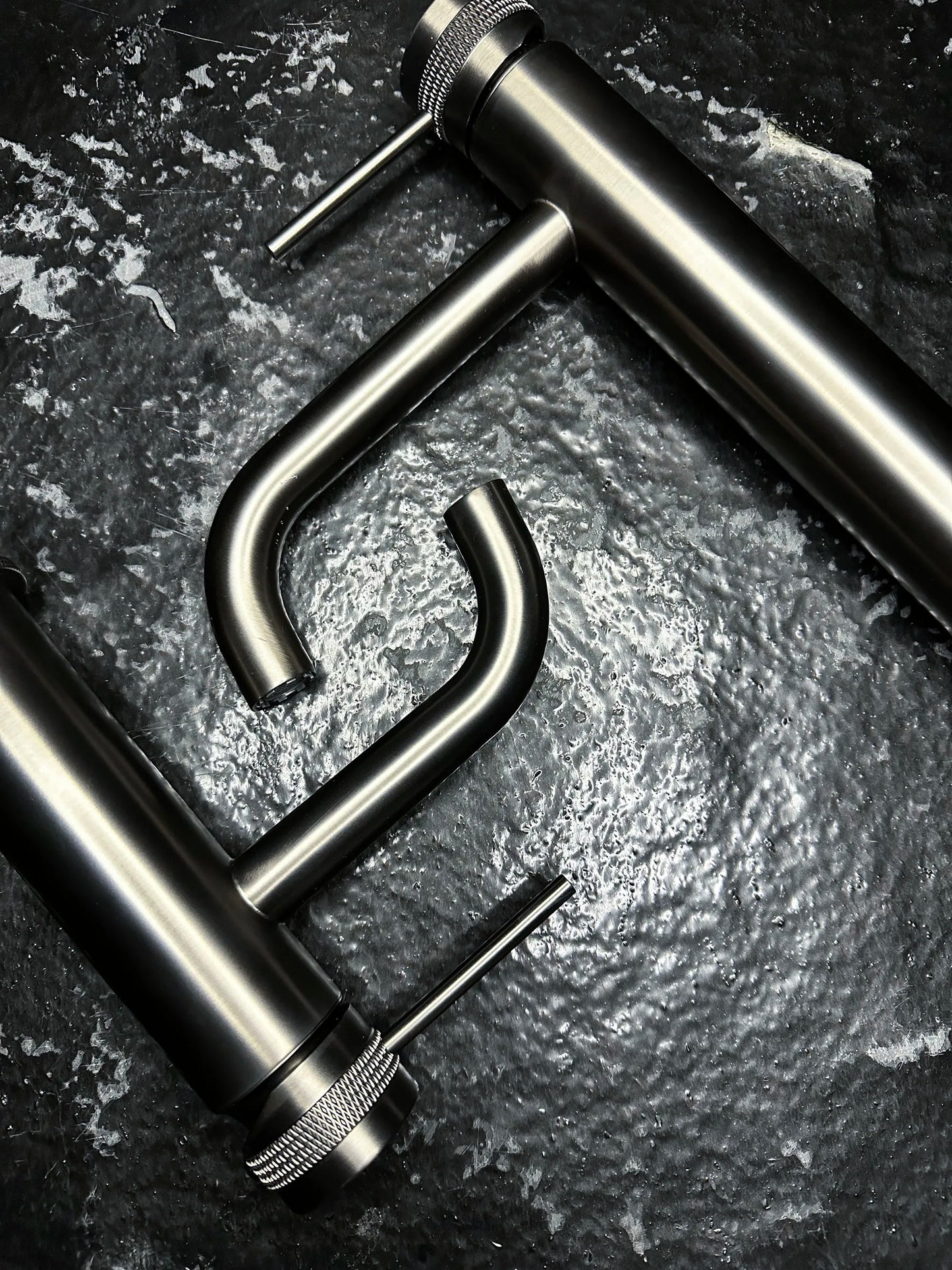 Armatur Lungo Grip Anthrazit Matt High