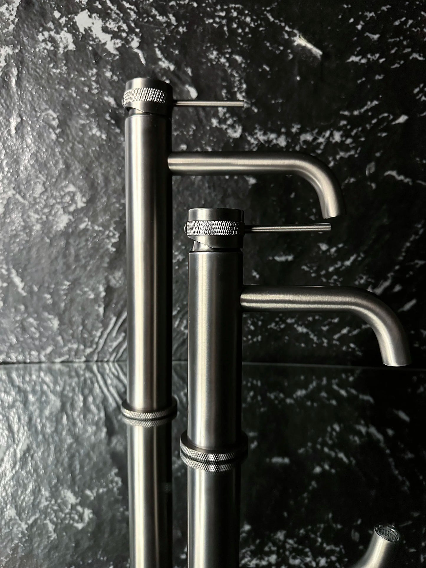 Armatur Lungo Grip Anthrazit Matt High