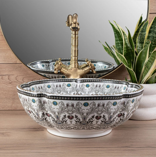 Aufsatzwaschbecken Asanti ∅ 42,5cm