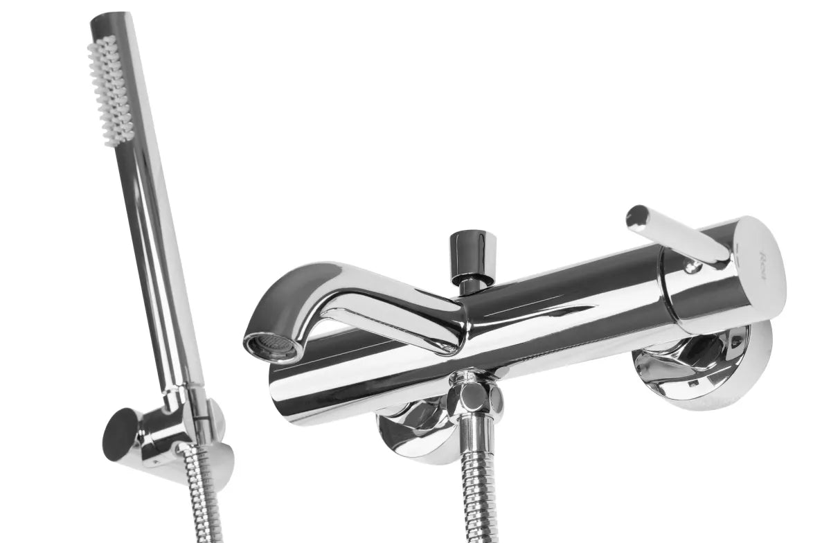 Badewannenarmatur Lungo Chrom