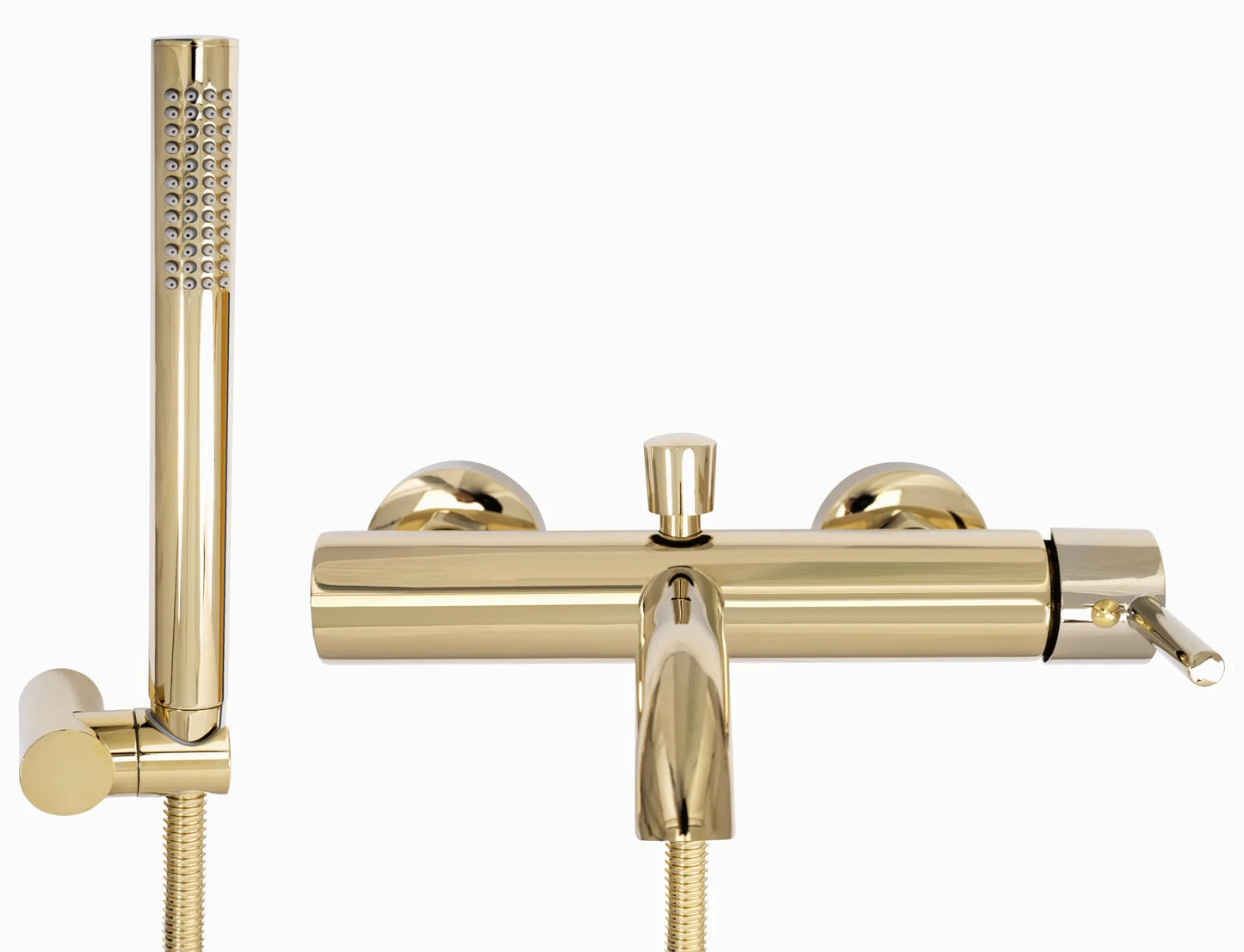 Badewannenarmatur Lungo Gold
