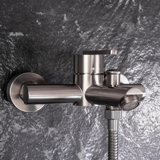 Badewannenarmatur Ontario Anthrazit Matt