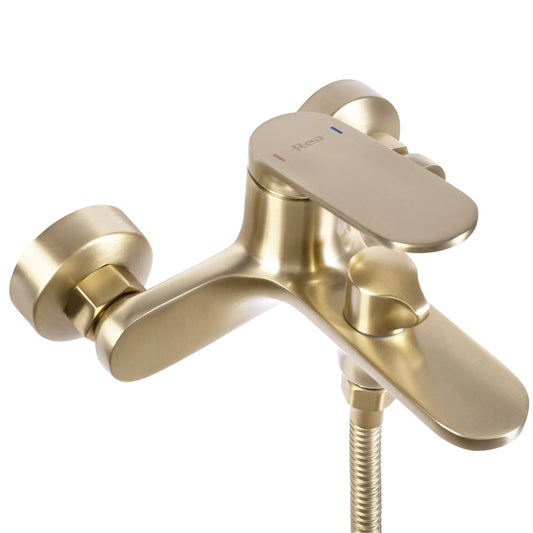 Badewannenarmatur Marco Gold Matt