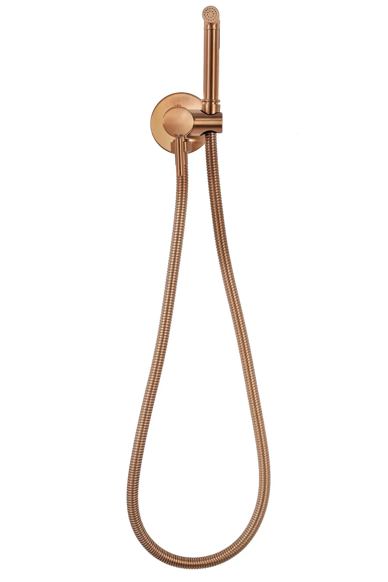 Bidetarmatur Loop Kupfer Matt