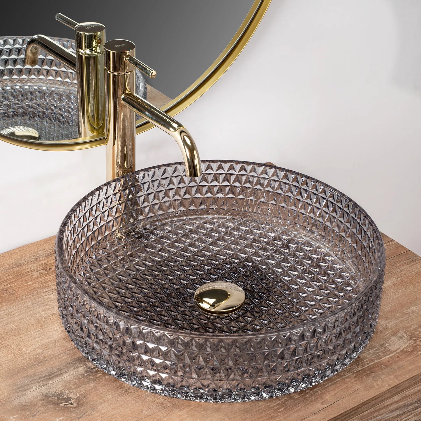 Aufsatzwaschbecken Cristal Grey â
40cm