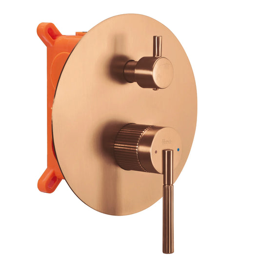 Dusche Argon Kupfer Matt