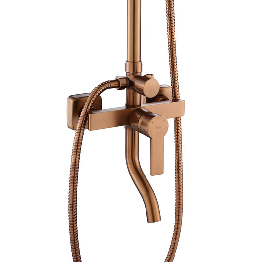 Dusche Argus Kupfer Matt