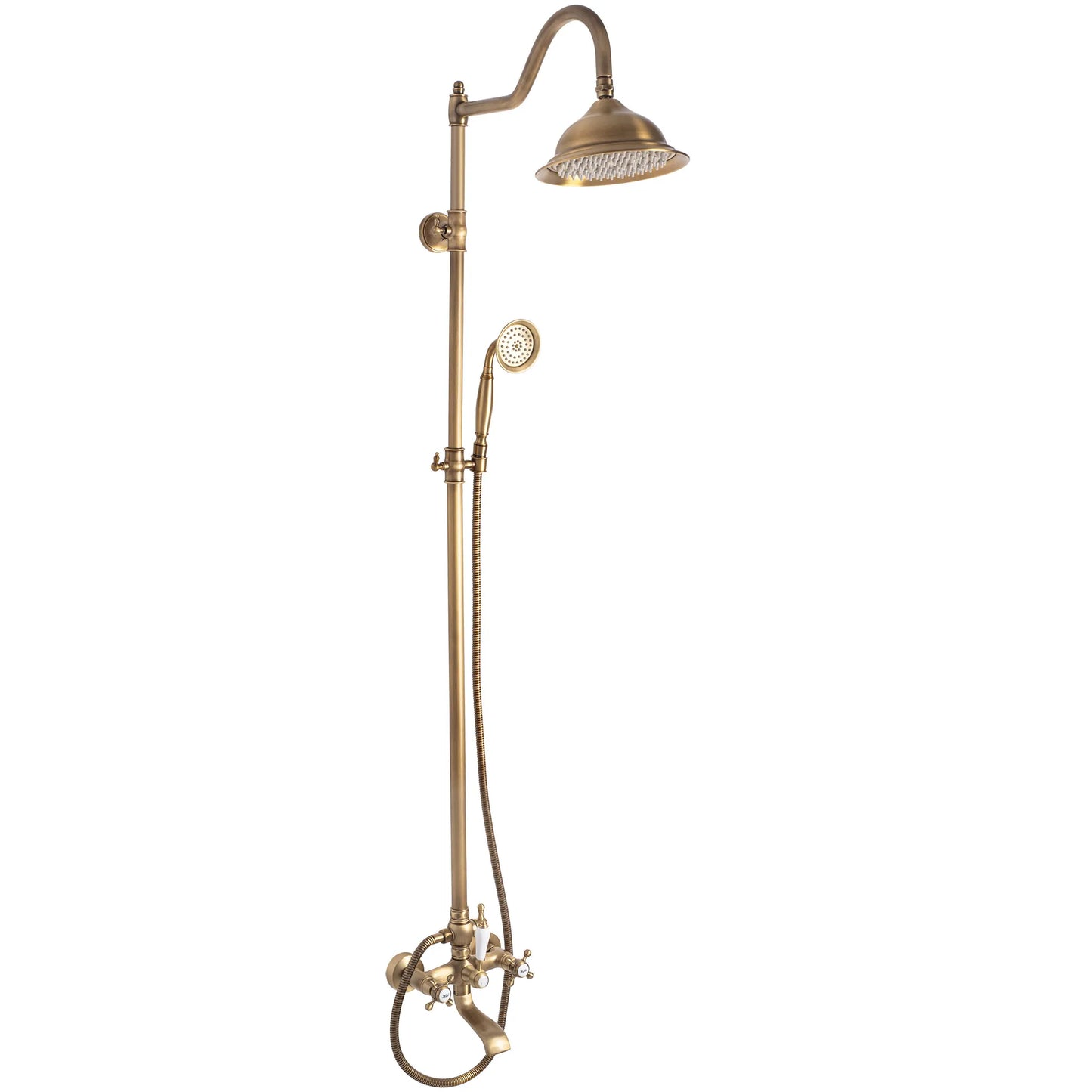 Dusche Bergamo Gold Matt