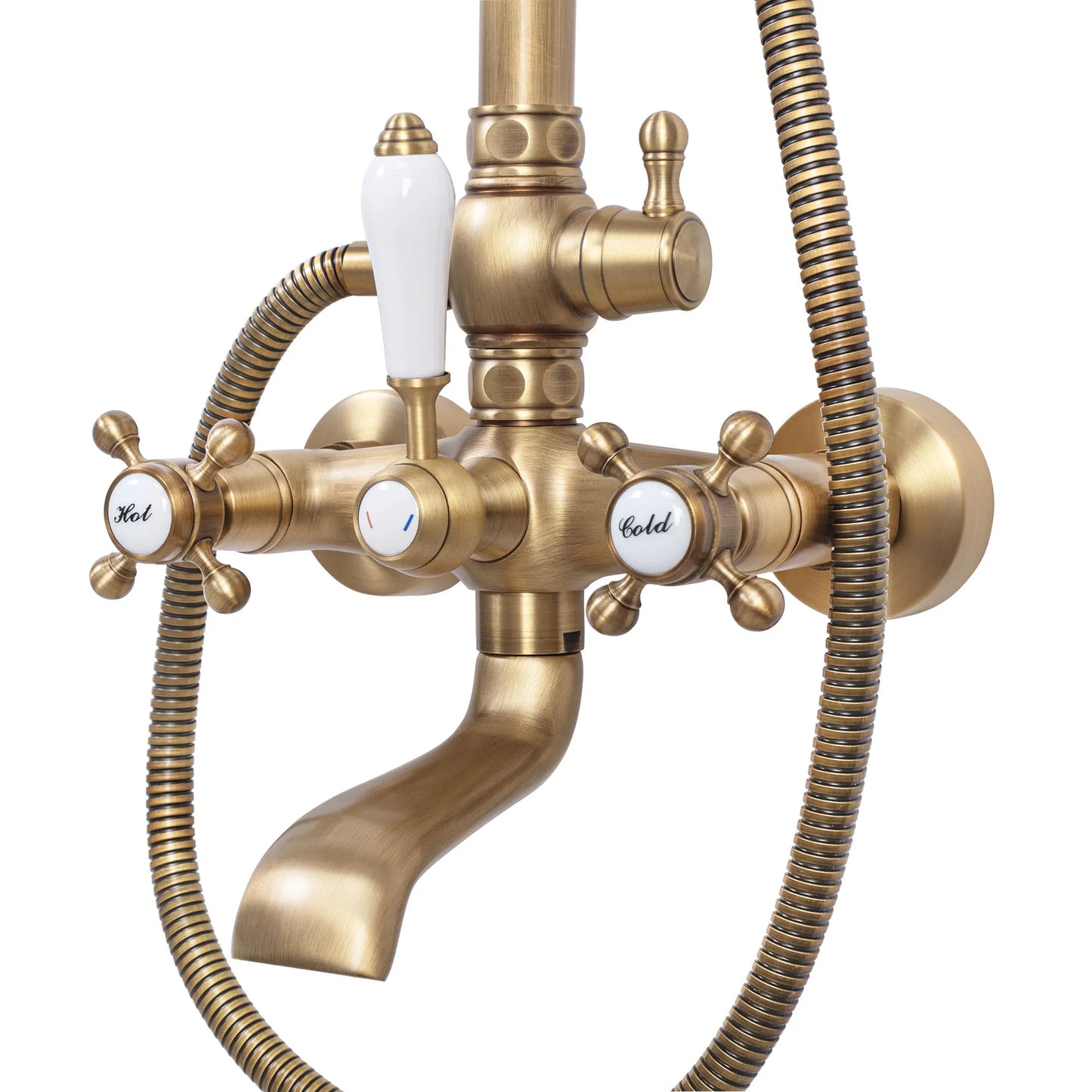 Dusche Bergamo Gold Matt