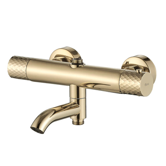 Dusche Lungo Diamond Gold mit Thermostat