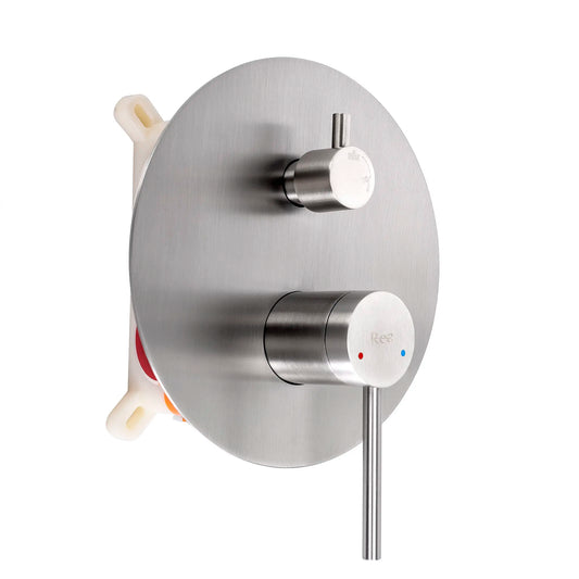 Dusche Unterputz Foss Chrom Matt