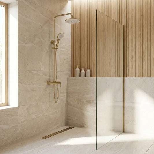 Dusche Rivo Gold Matt