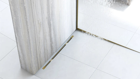 Duschrinne Neo Ultra Slim Gold Matt 60-80cm