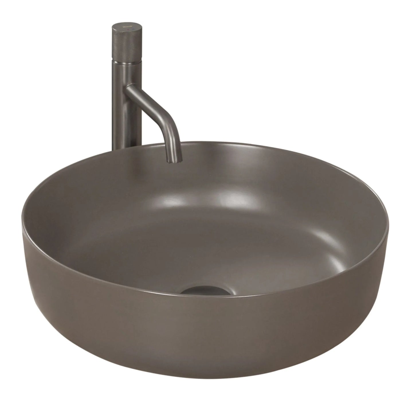 Aufsatzwaschbecken Elma Grey Matt ∅ 45cm