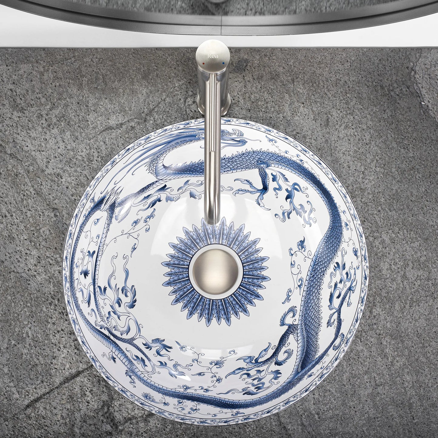 Aufsatzwaschbecken Kioto ∅ 40cm