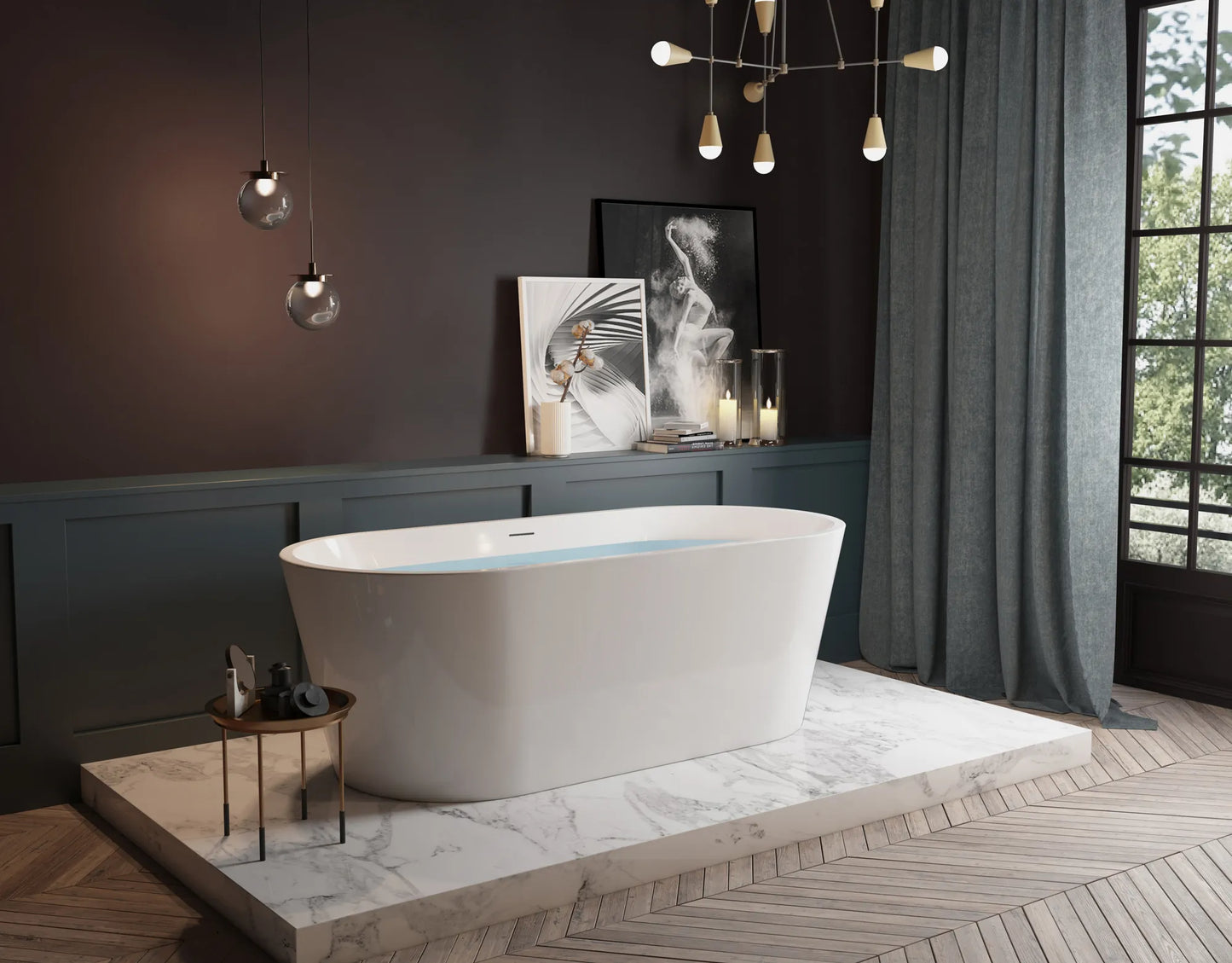 Badewanne Milano 150cm (freistehend)