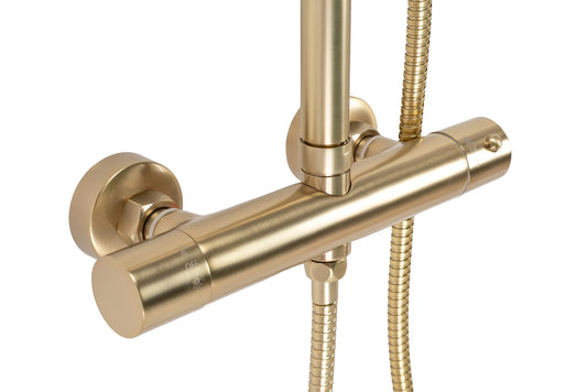 Dusche Parot Matt Gold (Duscharmatur mit Thermostat)