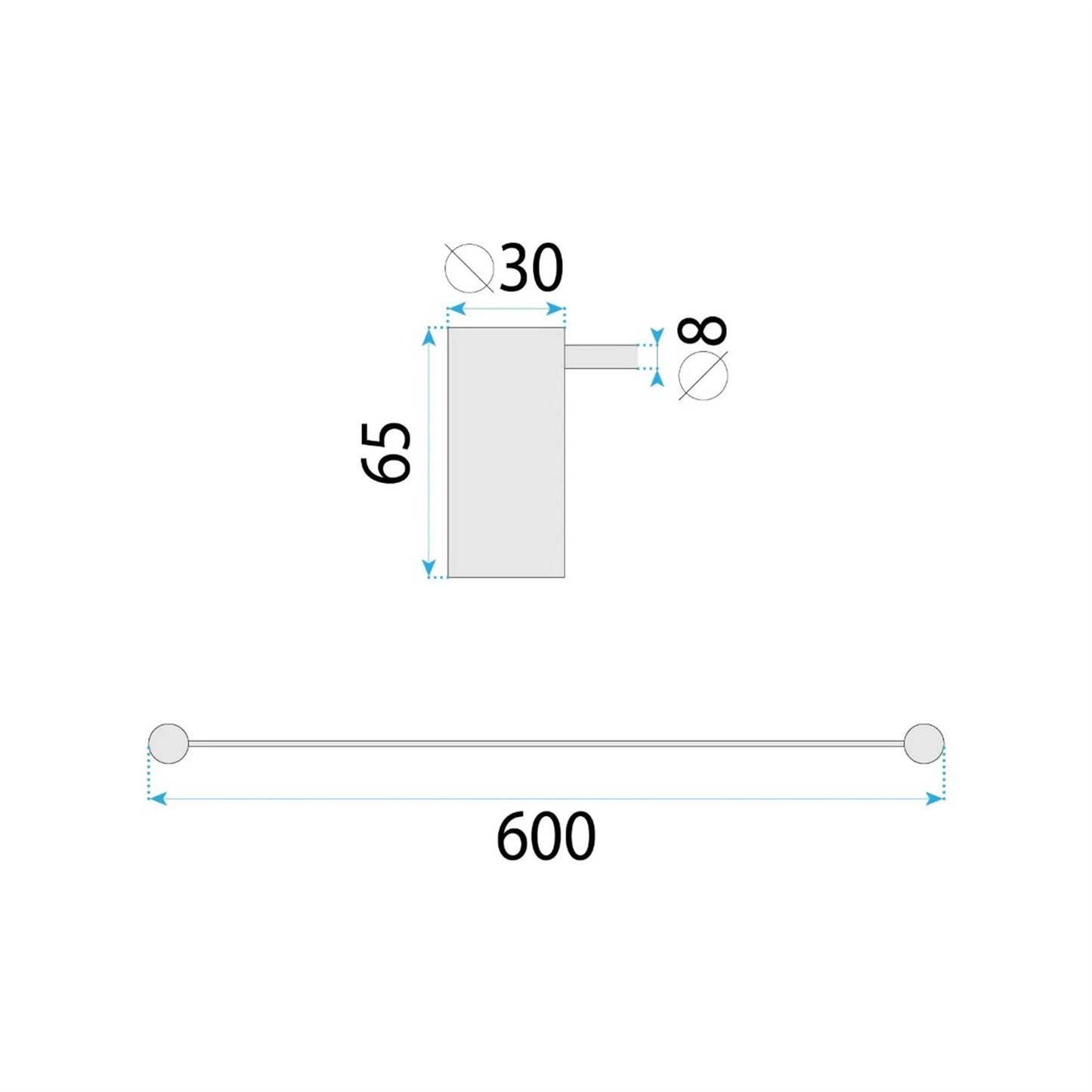 Handtuchhalter Solo – Titan