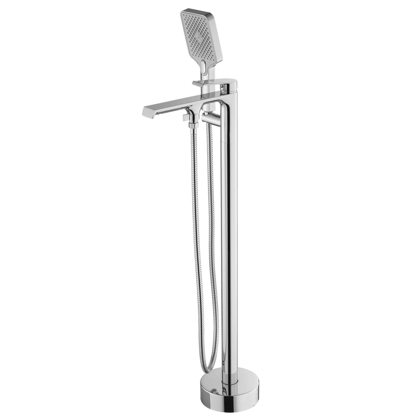 Badewannenarmatur Hasse Chrom Matt (Standarmatur)