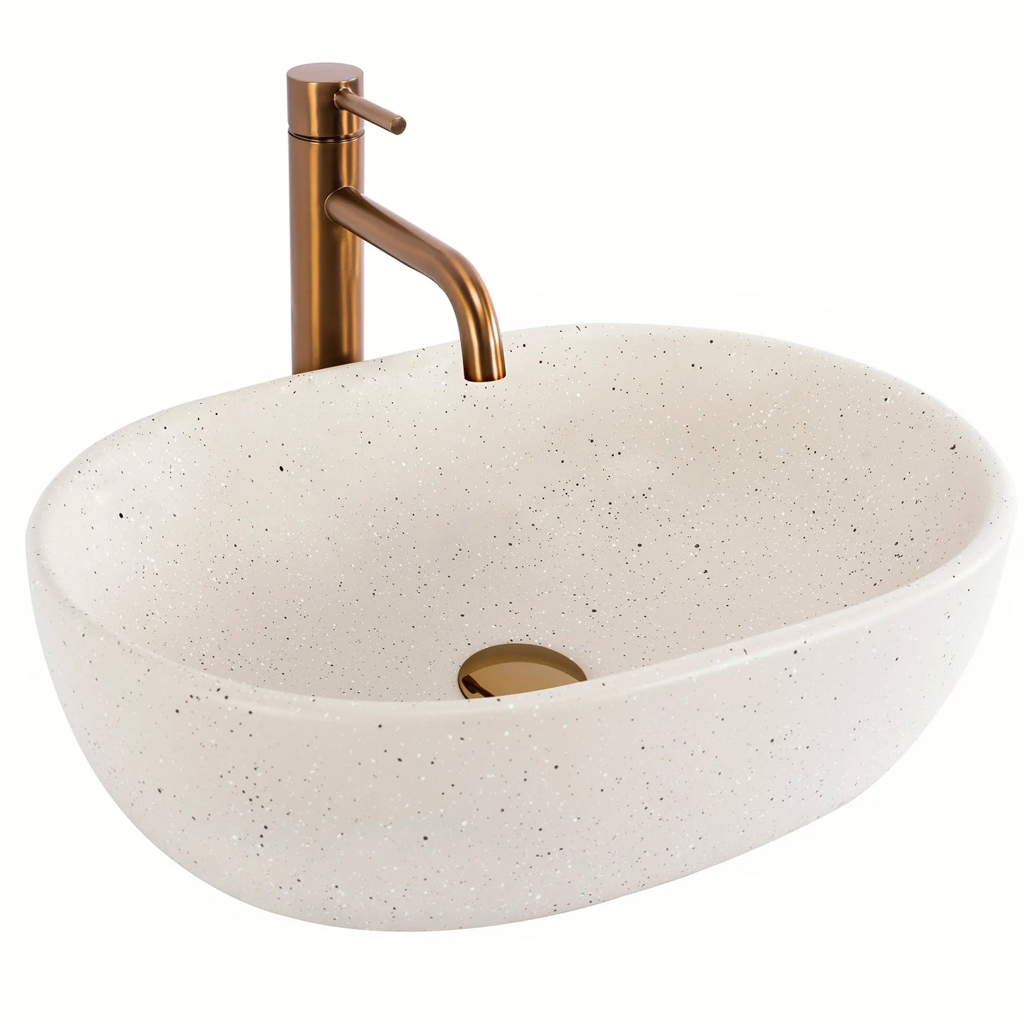 Aufsatzwaschbecken Amelia Sandy 48x34,5cm