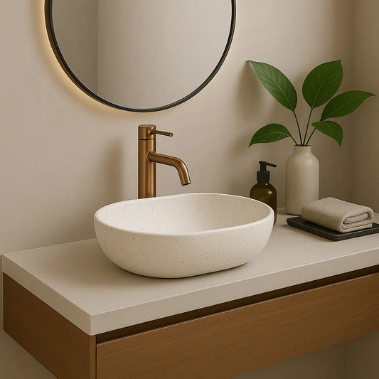 Aufsatzwaschbecken Amelia Sandy 48x34,5cm