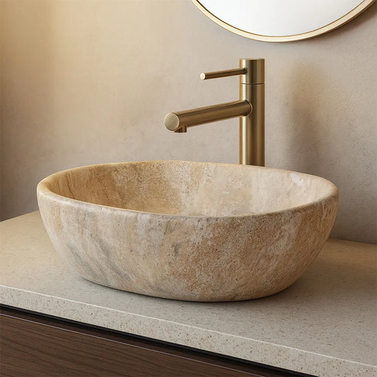 Aufsatzwaschbecken Amelia Savana Matt 48x34,5cm