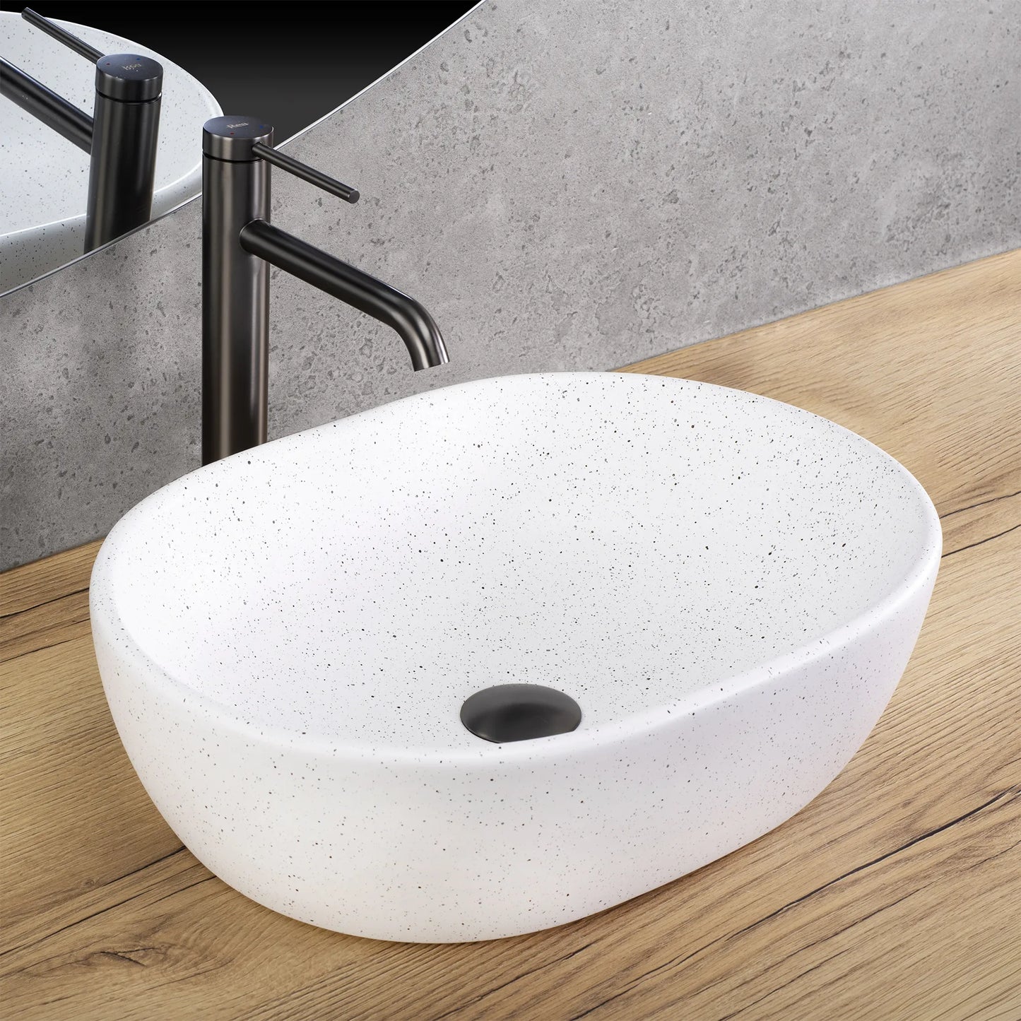 Aufsatzwaschbecken Amelia Warm 48x34,5cm