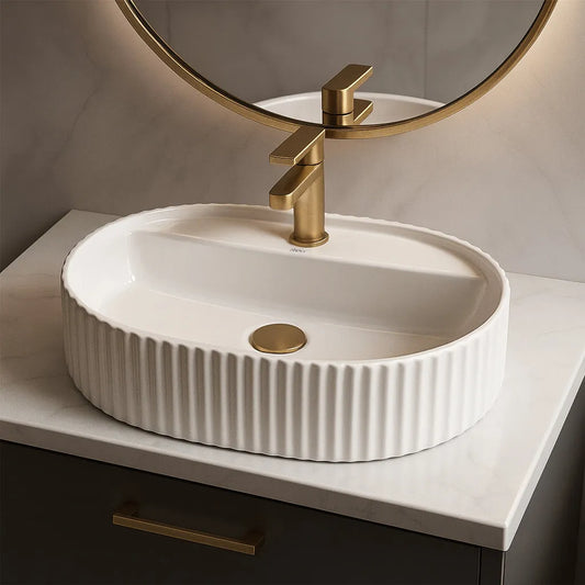 Aufsatzwaschbecken Marcella 50x35,5cm