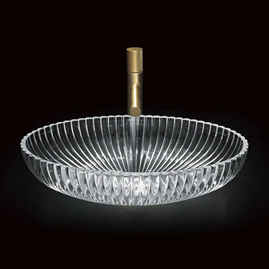 Aufsatzwaschbecken Nicole / Glaswaschbecken 51x34,5cm