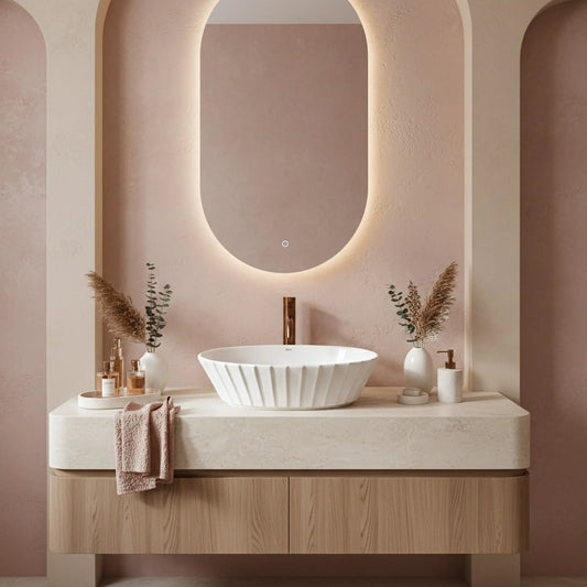 Aufsatzwaschbecken Samanta 49x38cm