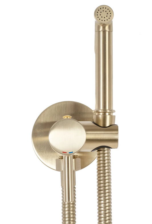 Bidetarmatur Loop Gold Matt