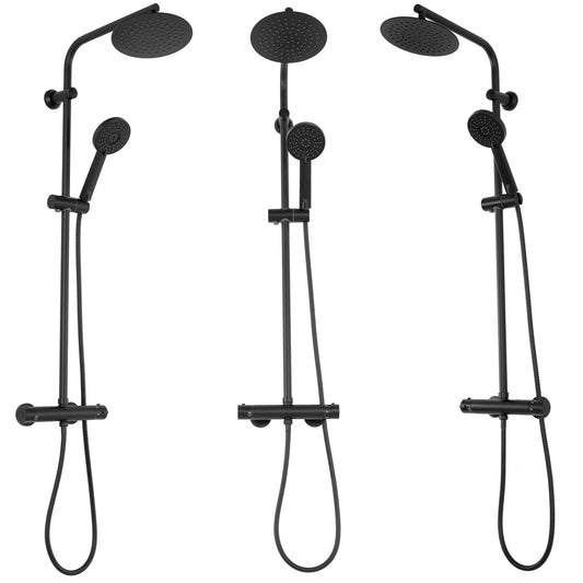 Dusche Bliss Black (mit Thermostat)