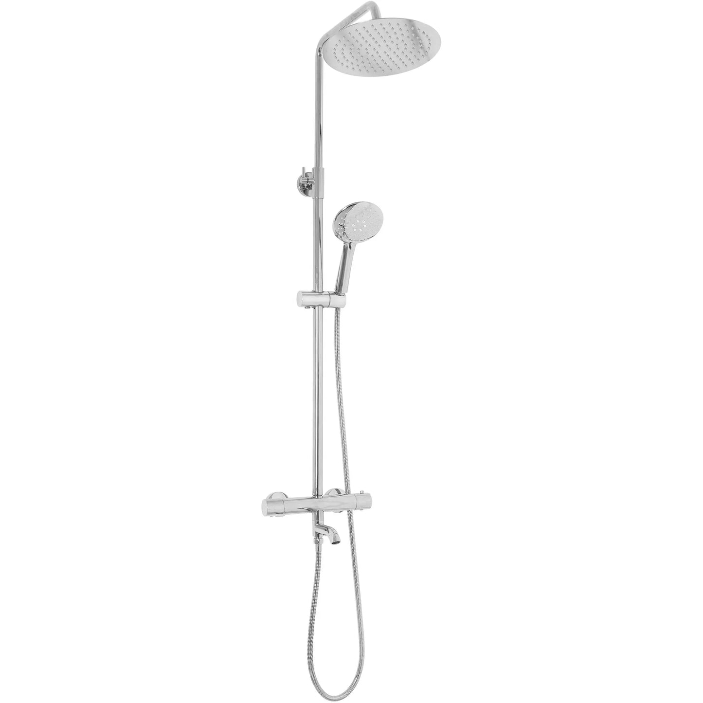 Dusche mit Wannenauslauf Lungo Chrom (mit Thermostat)