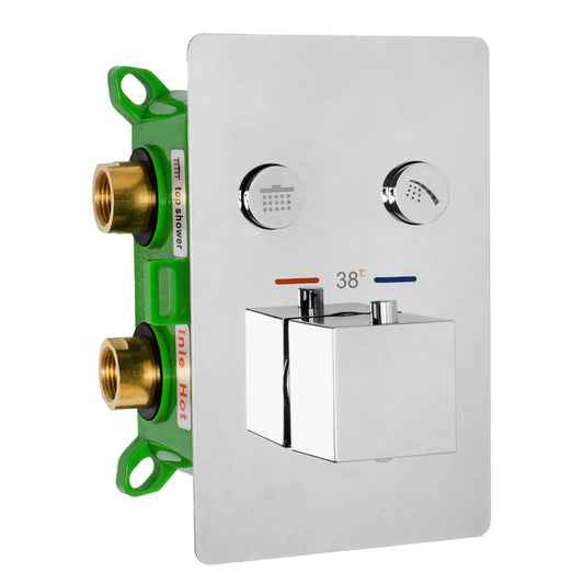 Dusche Fenix Davis Chrom (mit Thermostat)