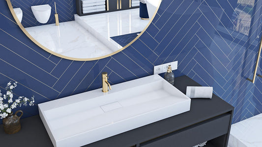 Aufsatzwaschbecken Goya Weiß 50 - 100cm