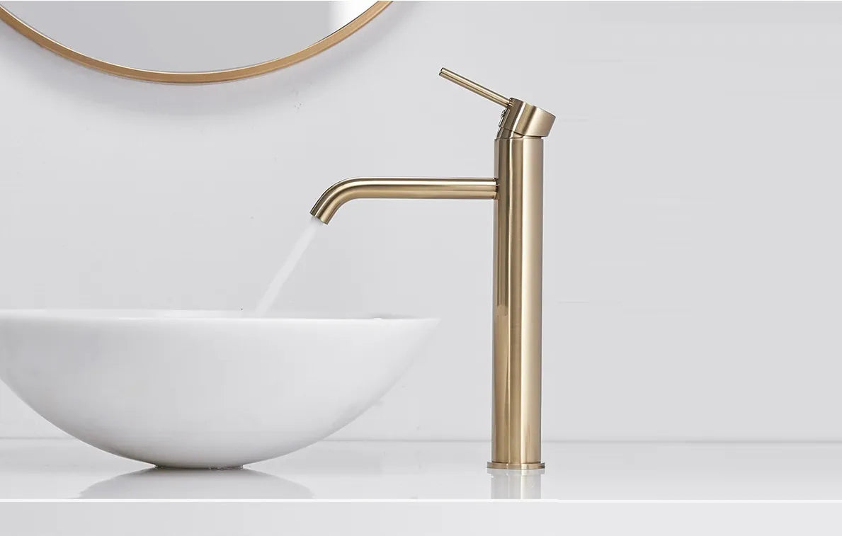 25% Rabatt! Armatur Lungo High Gold Poliert