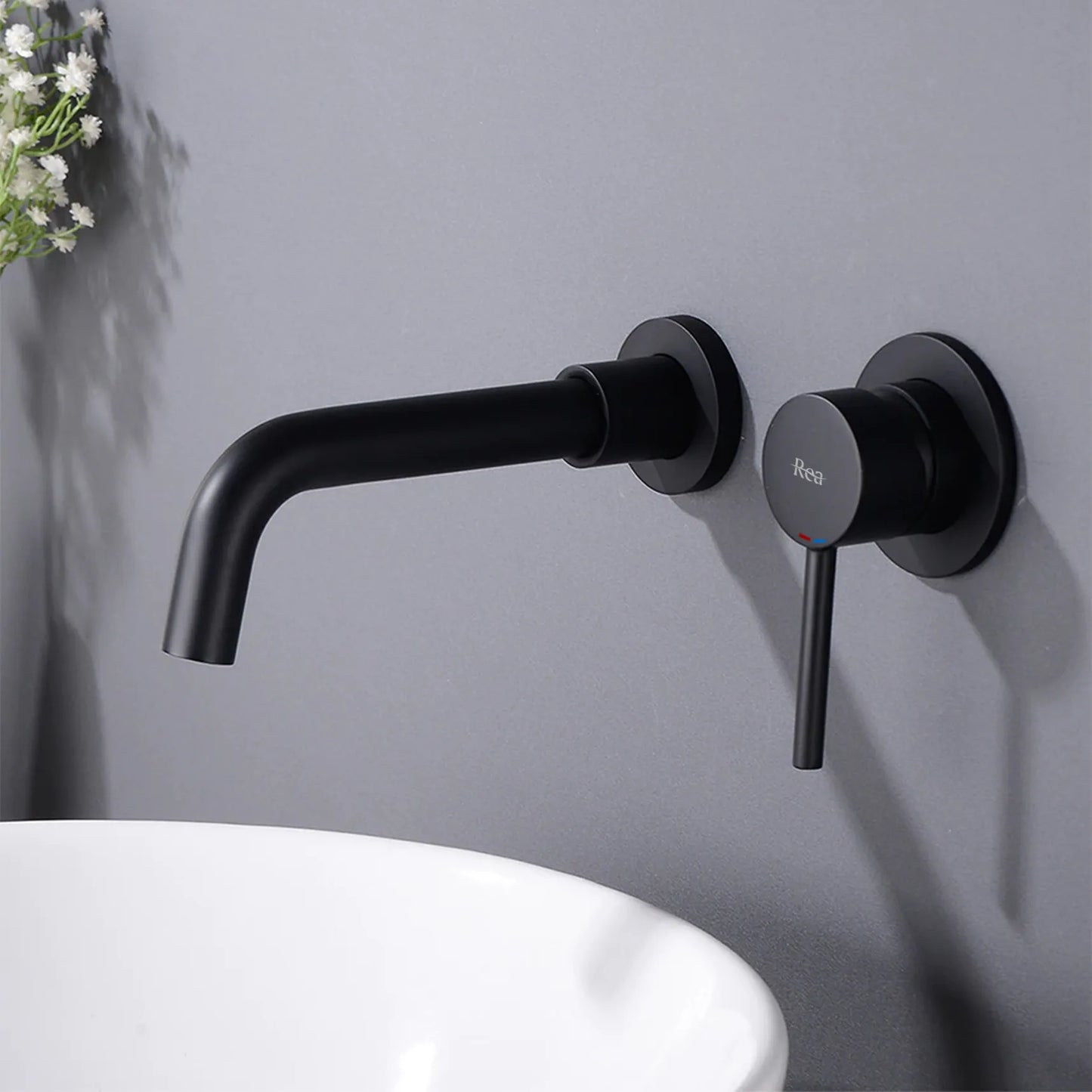 Armatur Unterputz Lungo Long Black
