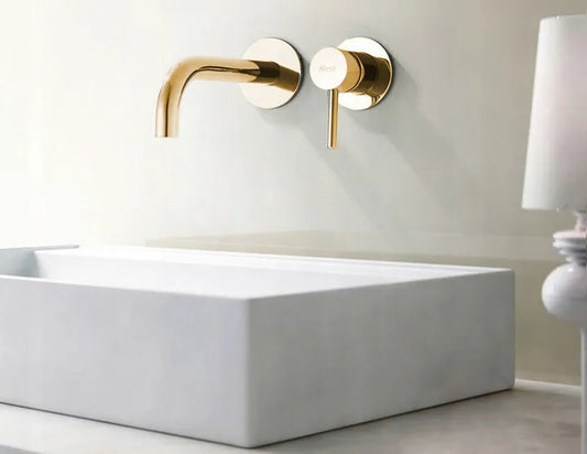 Armatur Unterputz Lungo Gold Poliert
