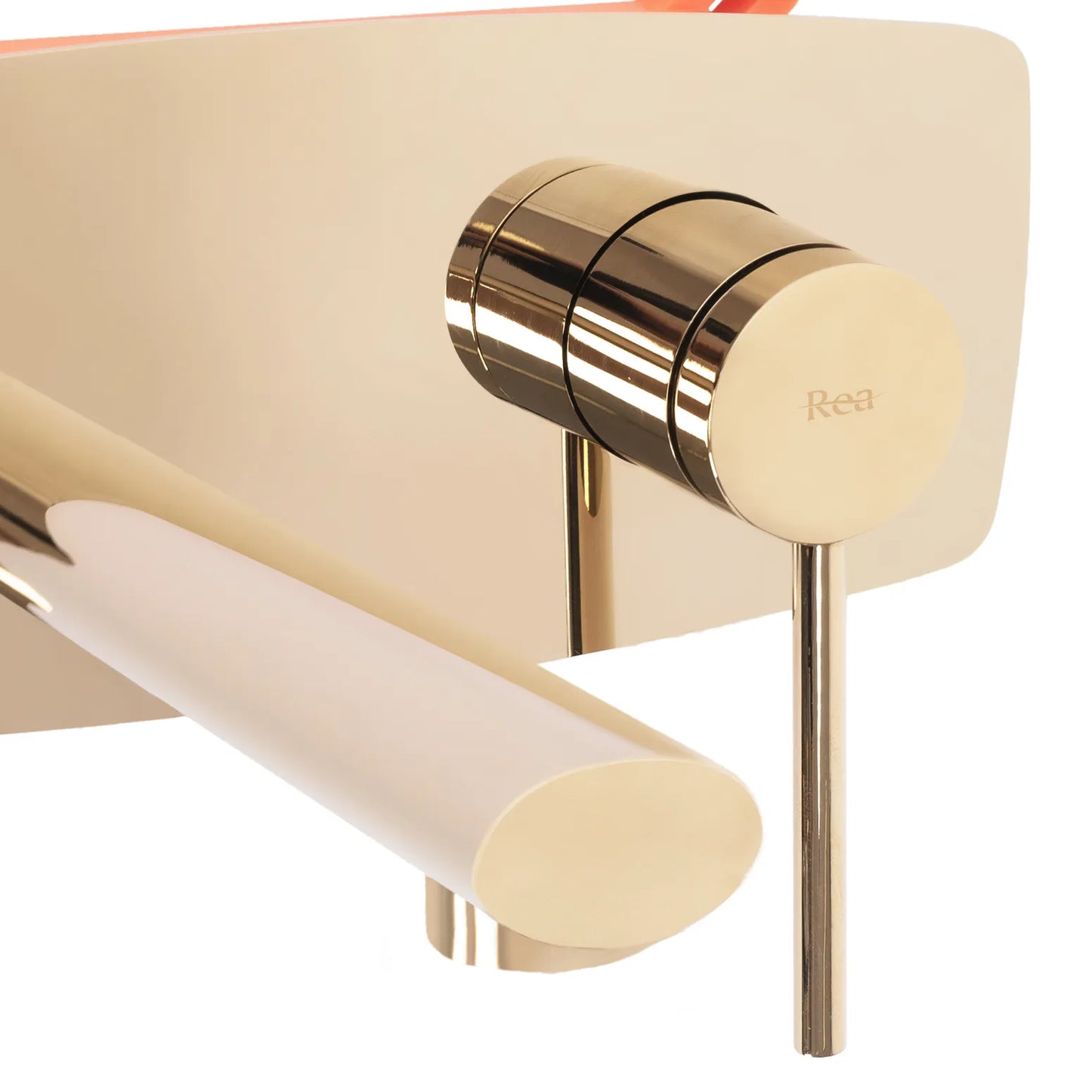 Armatur Unterputz Oval Gold