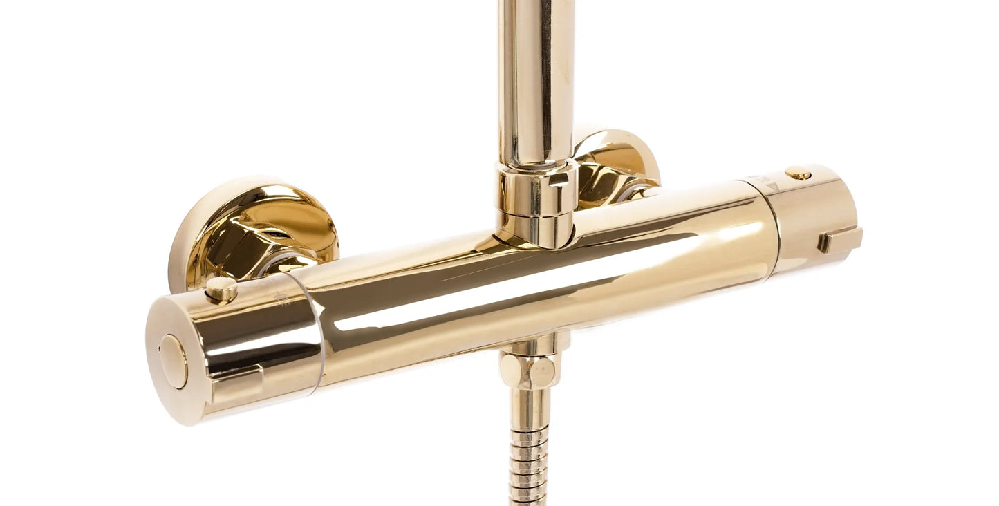 Dusche Tom Gold (mit Thermostat)