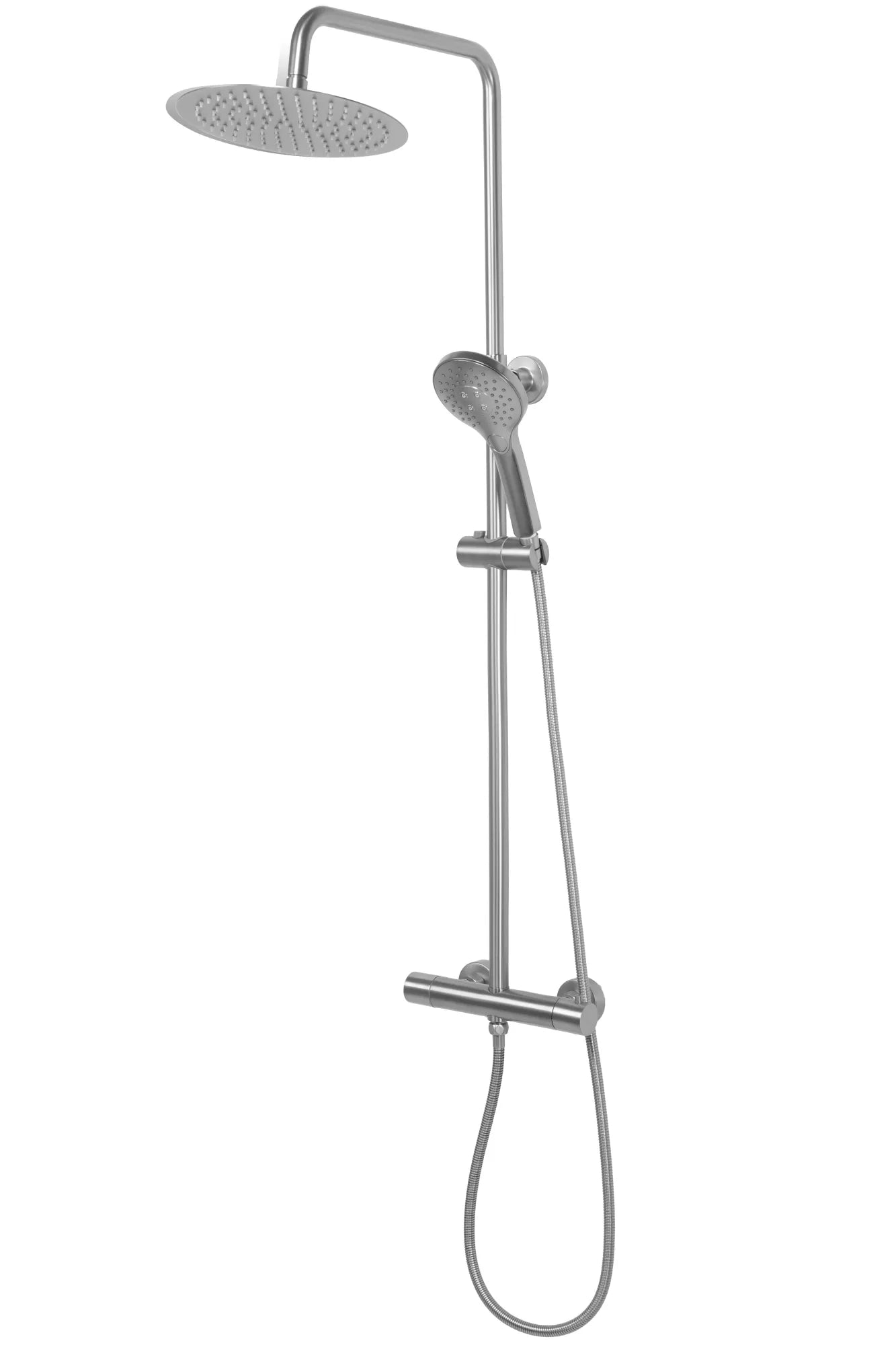 Dusche Vincent Chrom Matt (mit Thermostat)