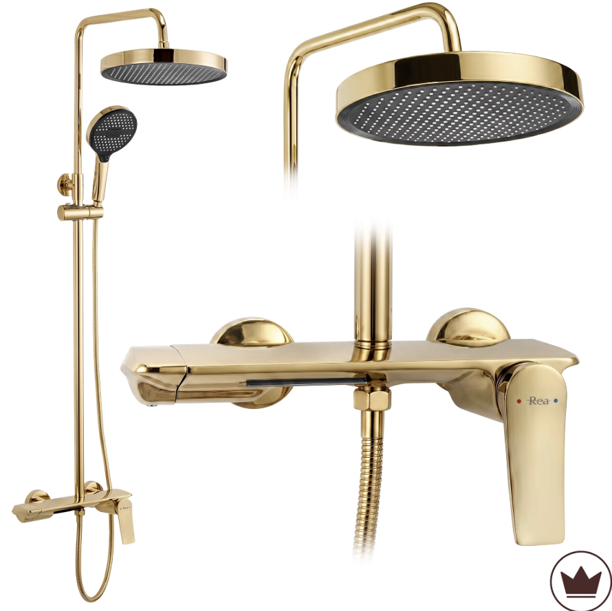 Duschsystem Vision Gold