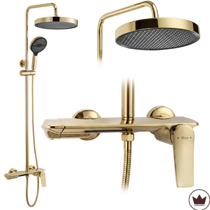 Duschsystem Vision Gold