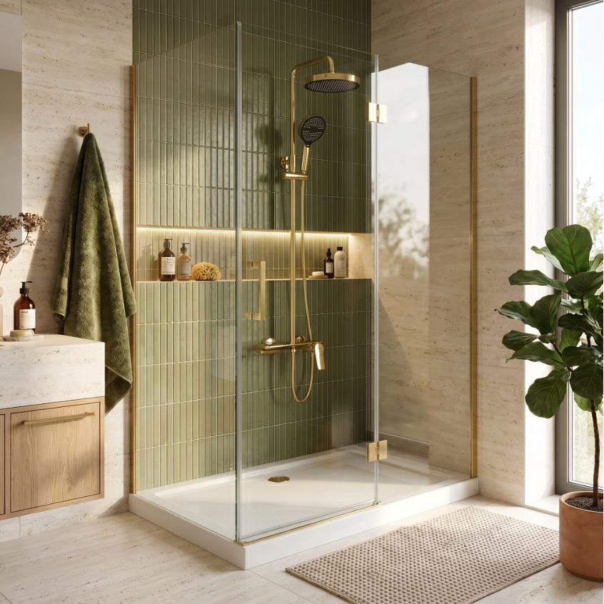 Duschsystem Vision Gold