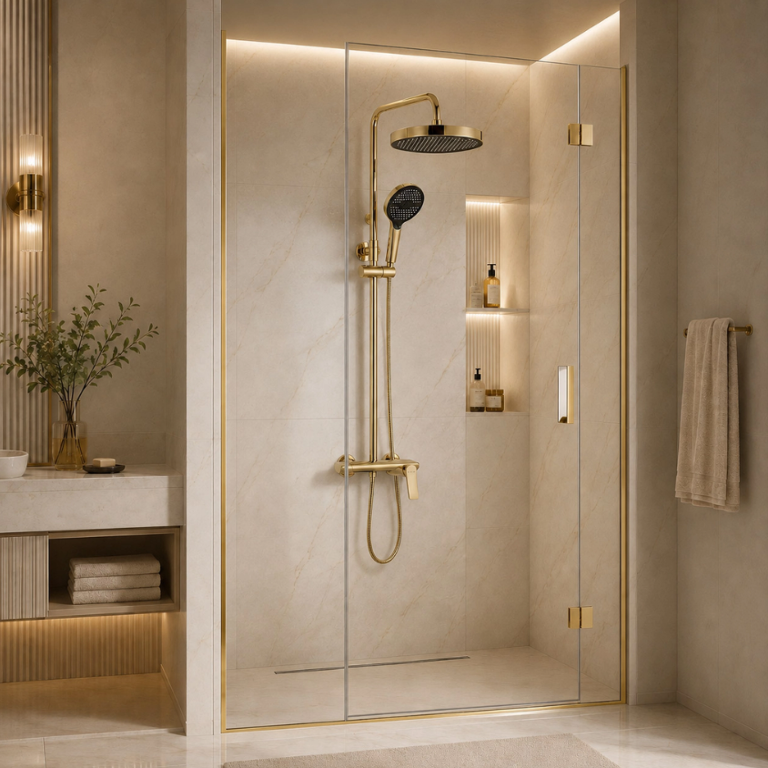Duschsystem Vision Gold